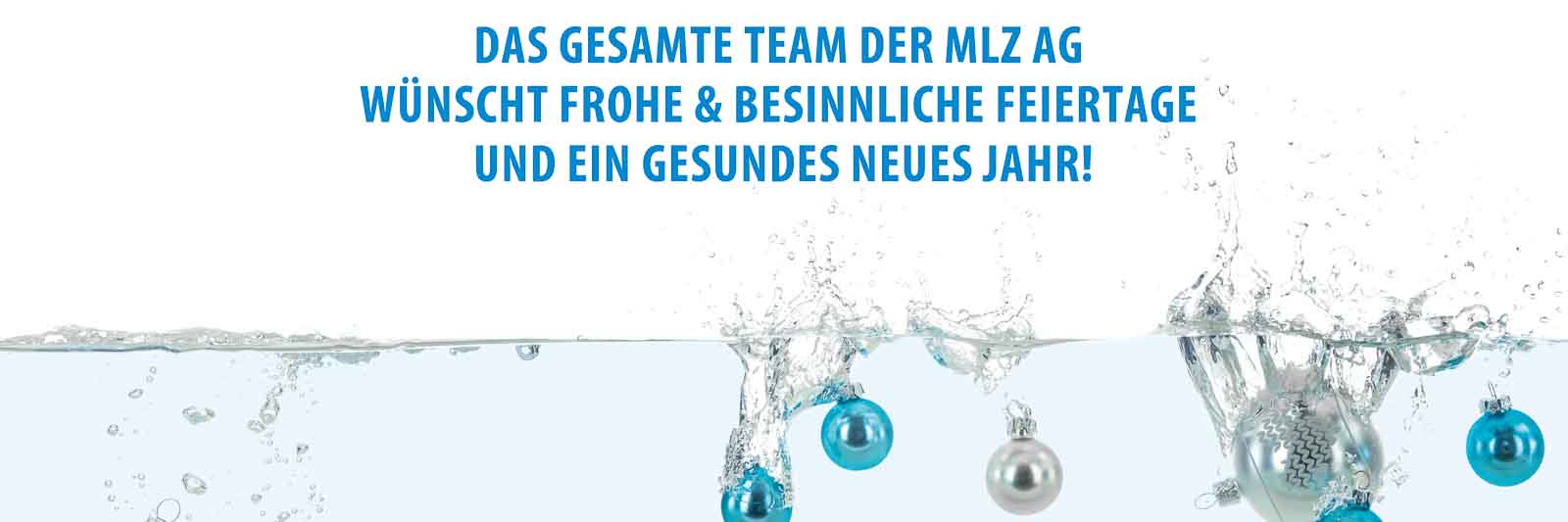 Neujahr, Wasser, Weihnachten, Weihnachtskugeln