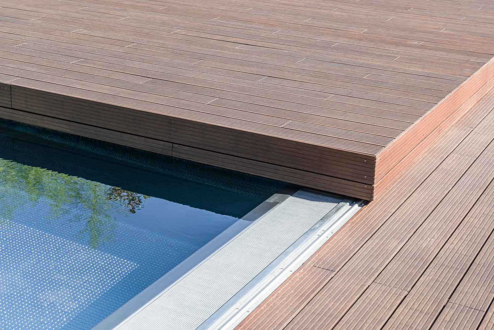 Abdeckung, Pooldeck, Schwimmbad