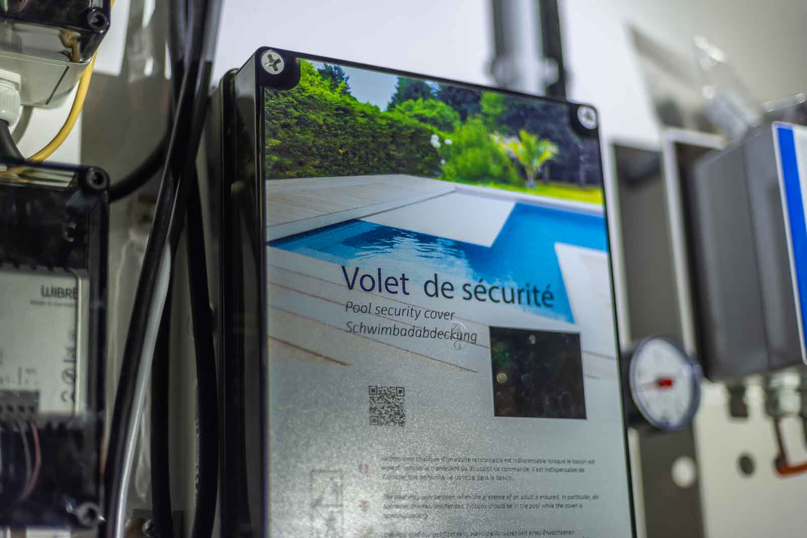Rollade, Schwimmbadabdeckung, Steuerung