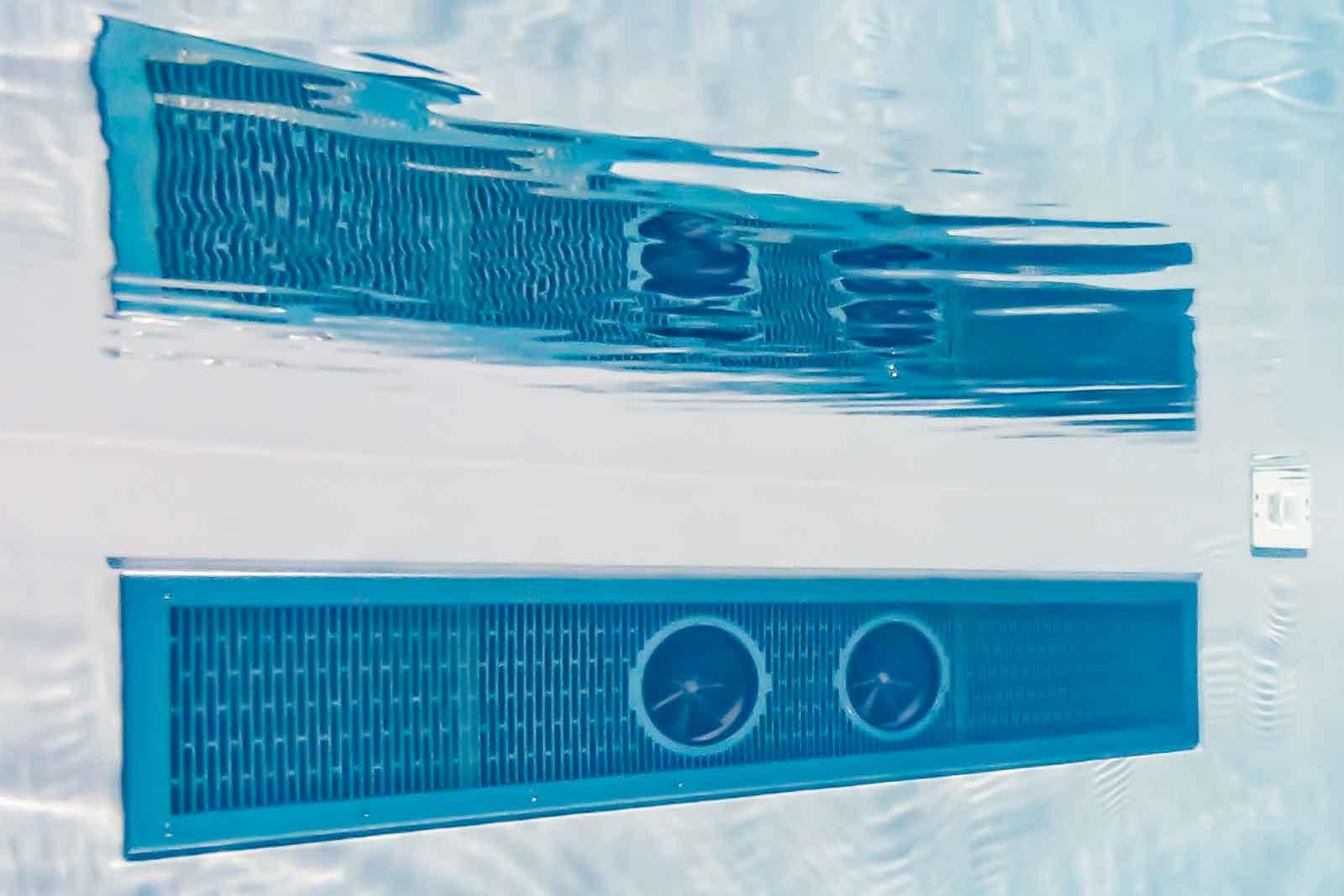 Gegenstromanlage, Hydrostar, Jet, Treppe