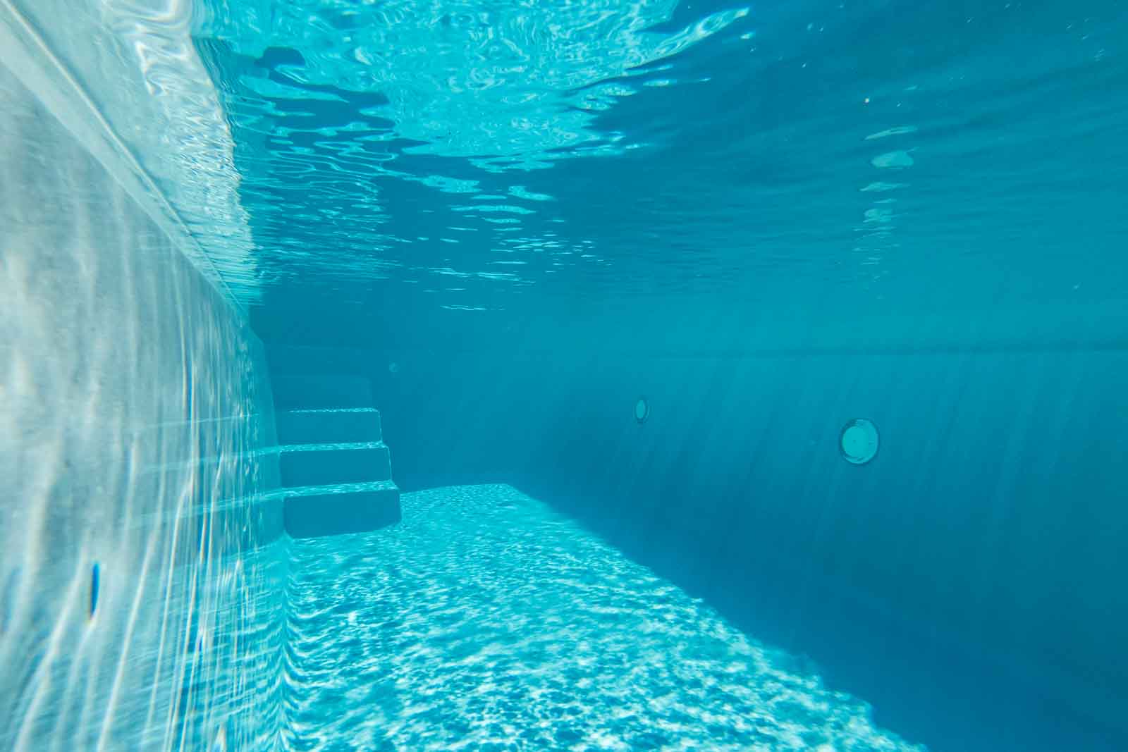 Lichtspiel, Pool, Sonnenstrahlen, Unterwasser