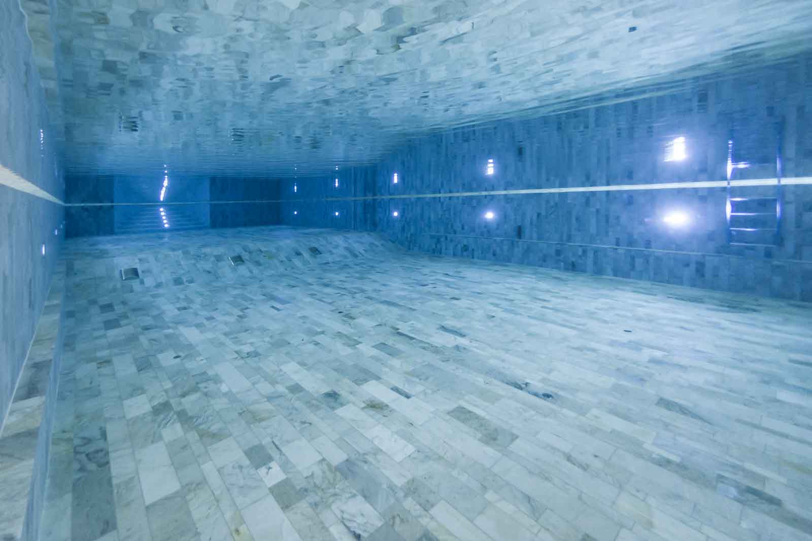 Becken, Material, Naturstein, Quarzith, Unterwasser