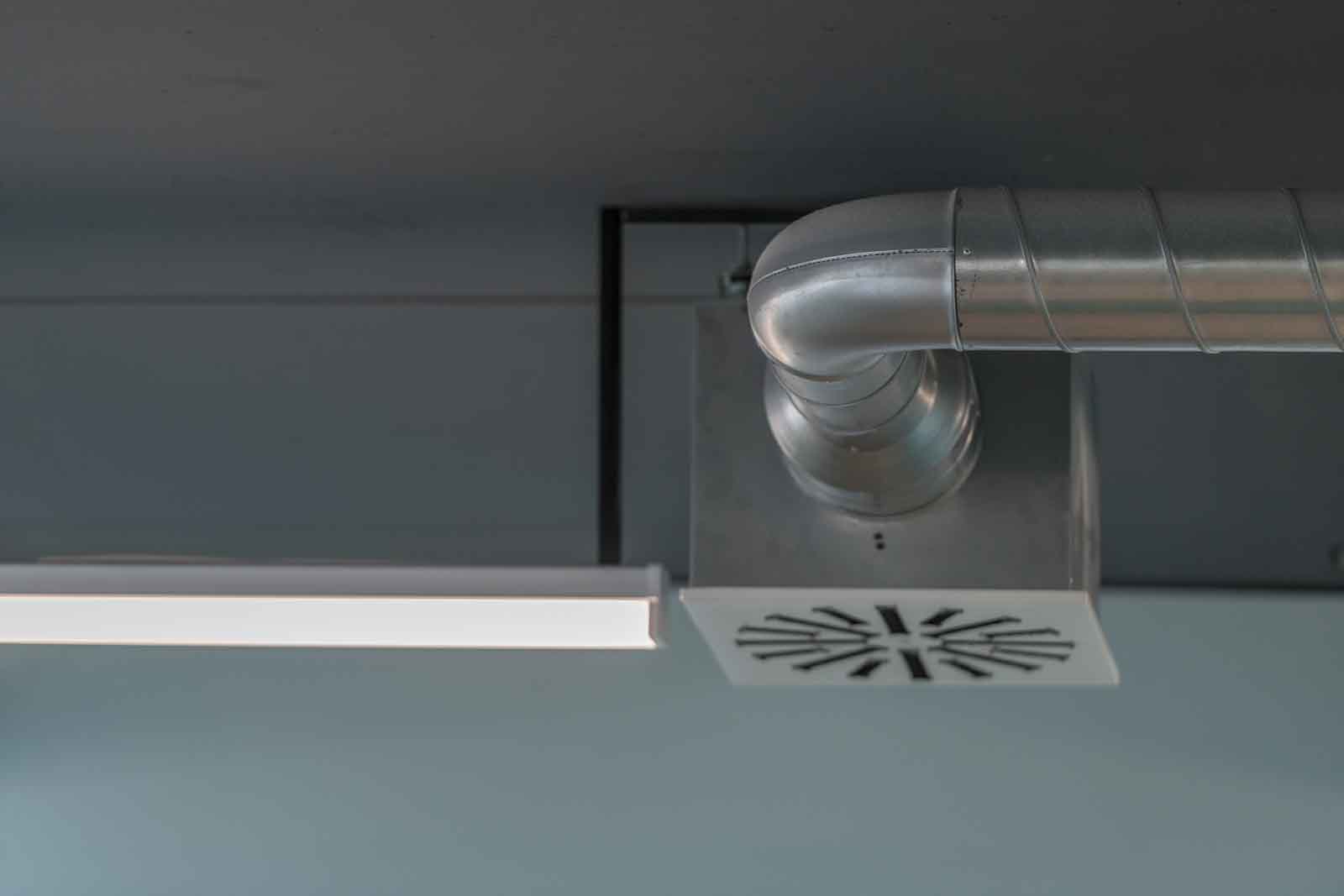 Decke, Detail, Lueftung
