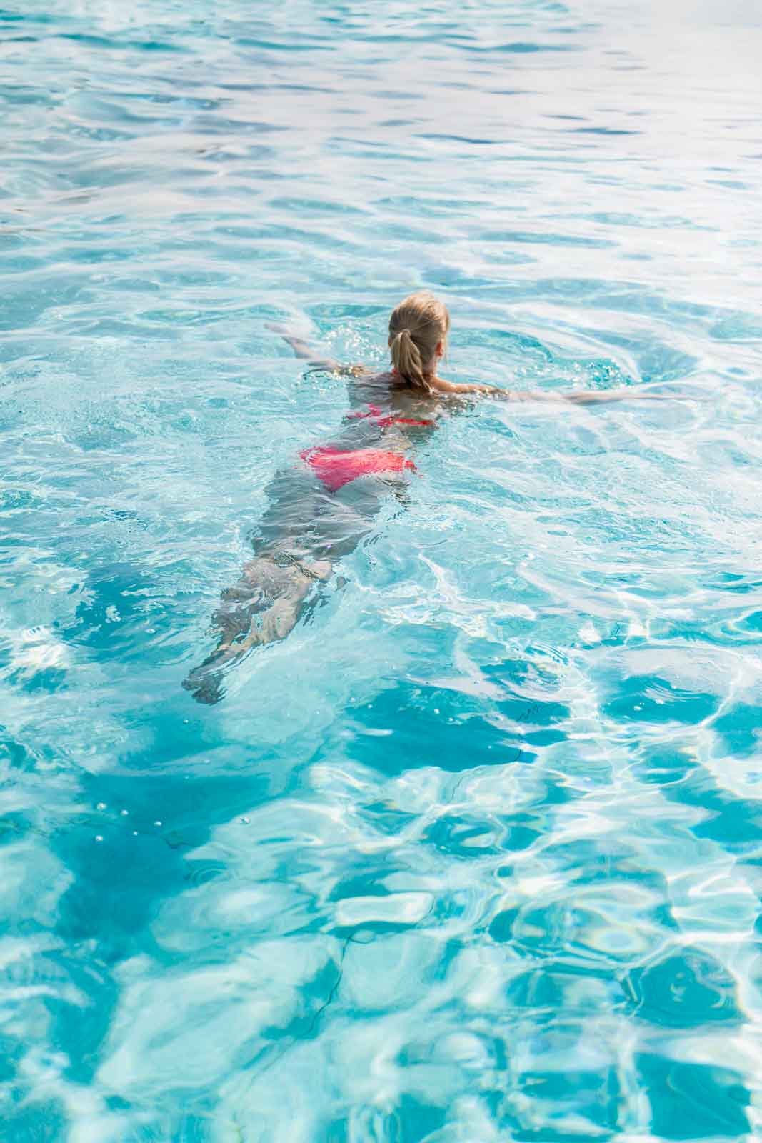 Freibad, Model, Schwimmen