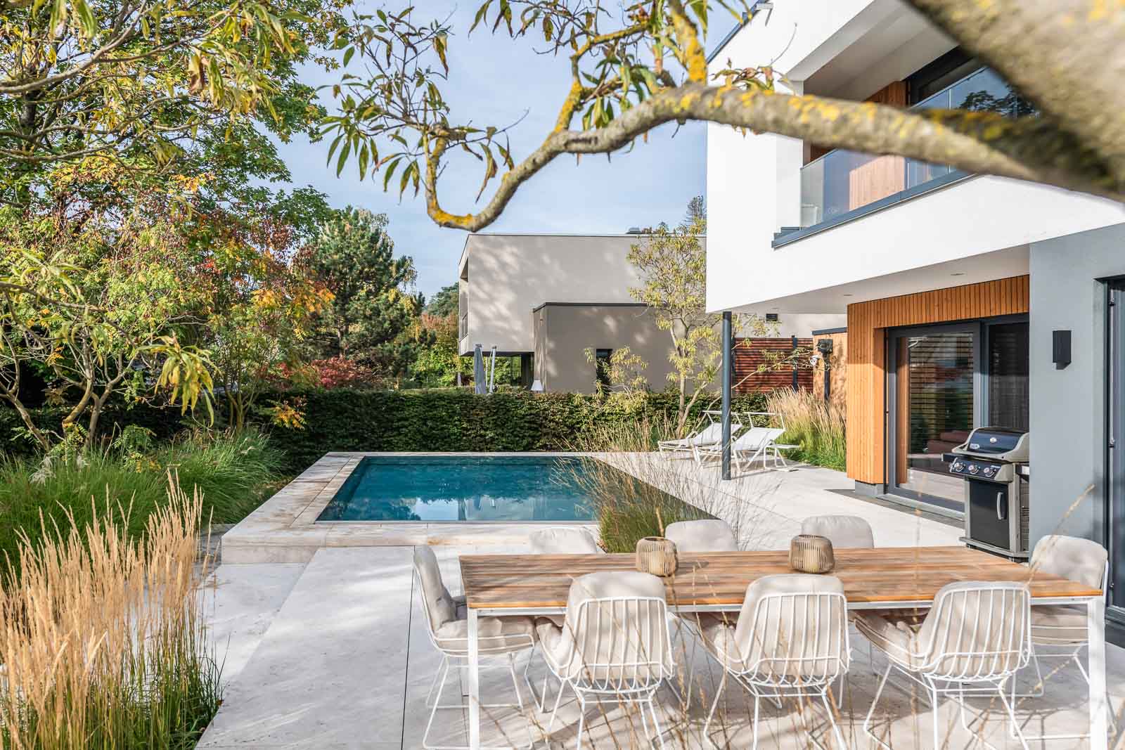 Armchair, Freifrau, Garten, Leyasol, Pool, Terrasse