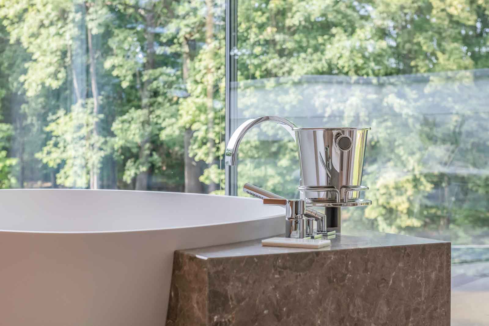 Bad, Detail, Sektkuehler, Wanne, Wellness