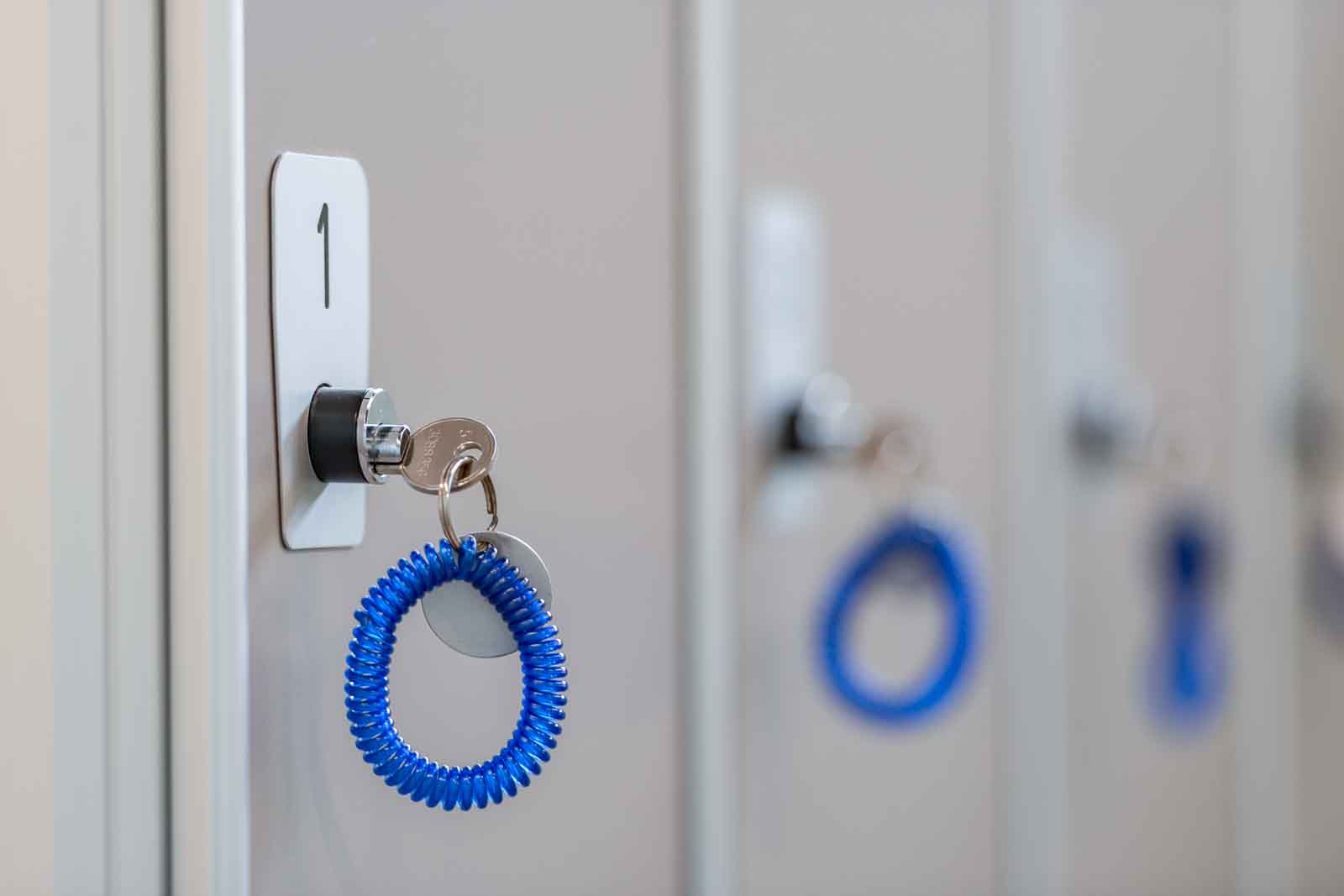 Schluessel, Schrank, Umkleide