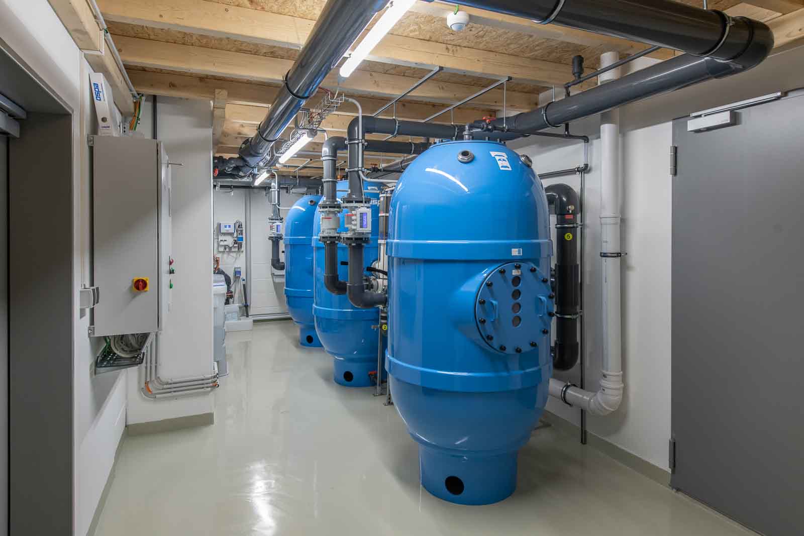 Filteranlage, Filterkessel, Schwimmbadfilter