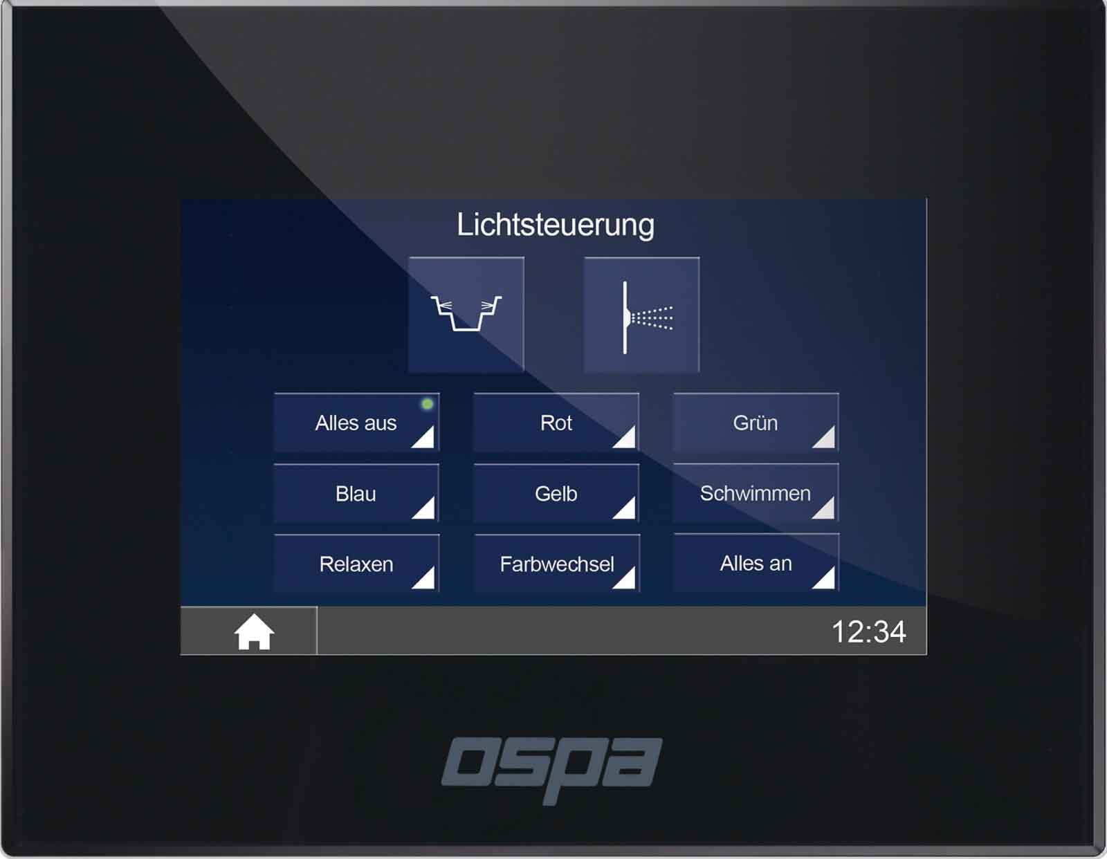 Bluecontrol, Licht