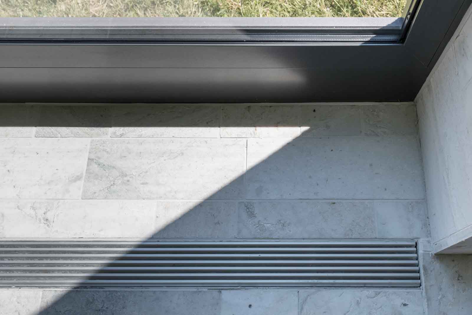 Fenster, Lueftung, Lueftungsgitter, Schlitzauslass