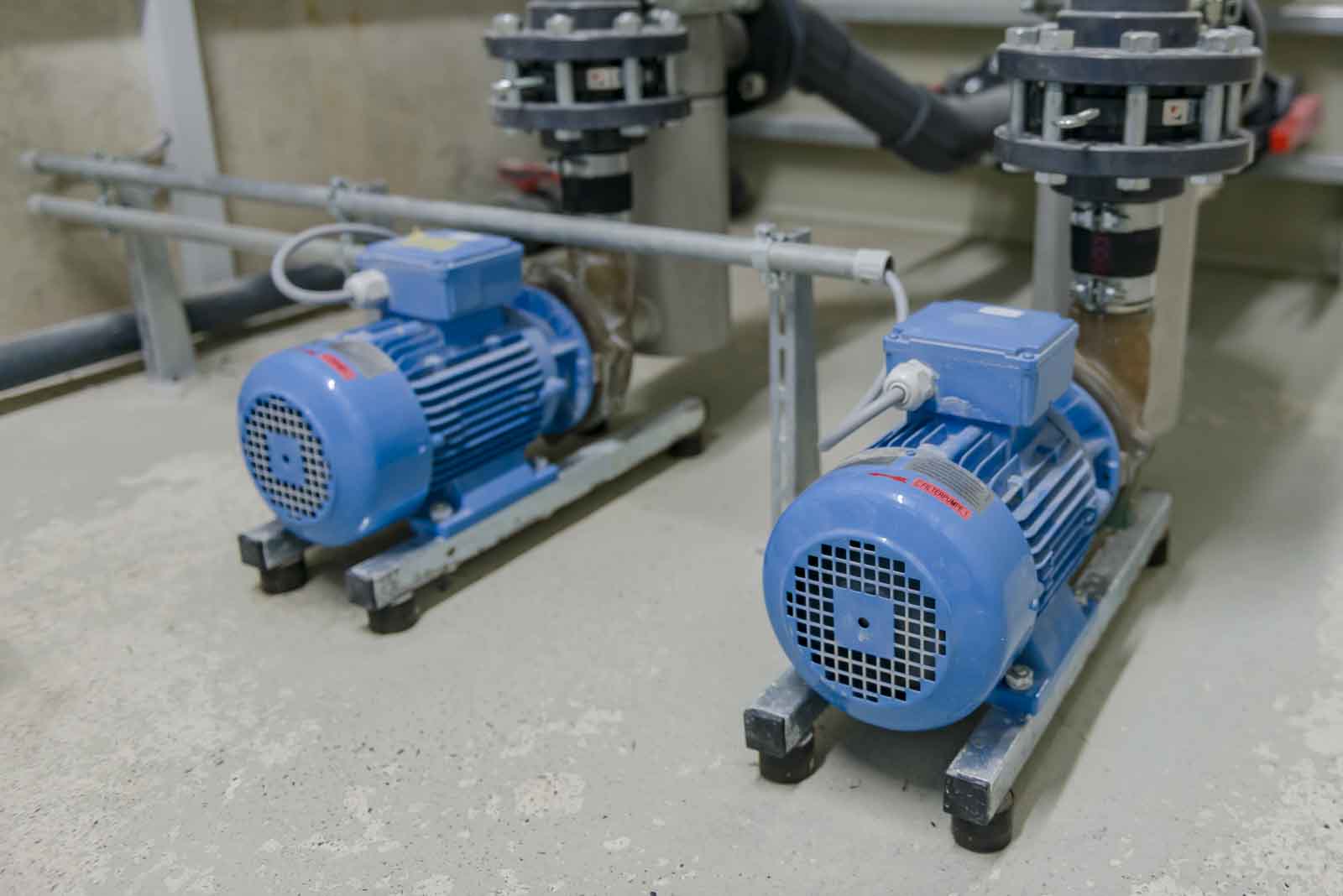 Detail, Pumpen, Schwimmbadtechnik