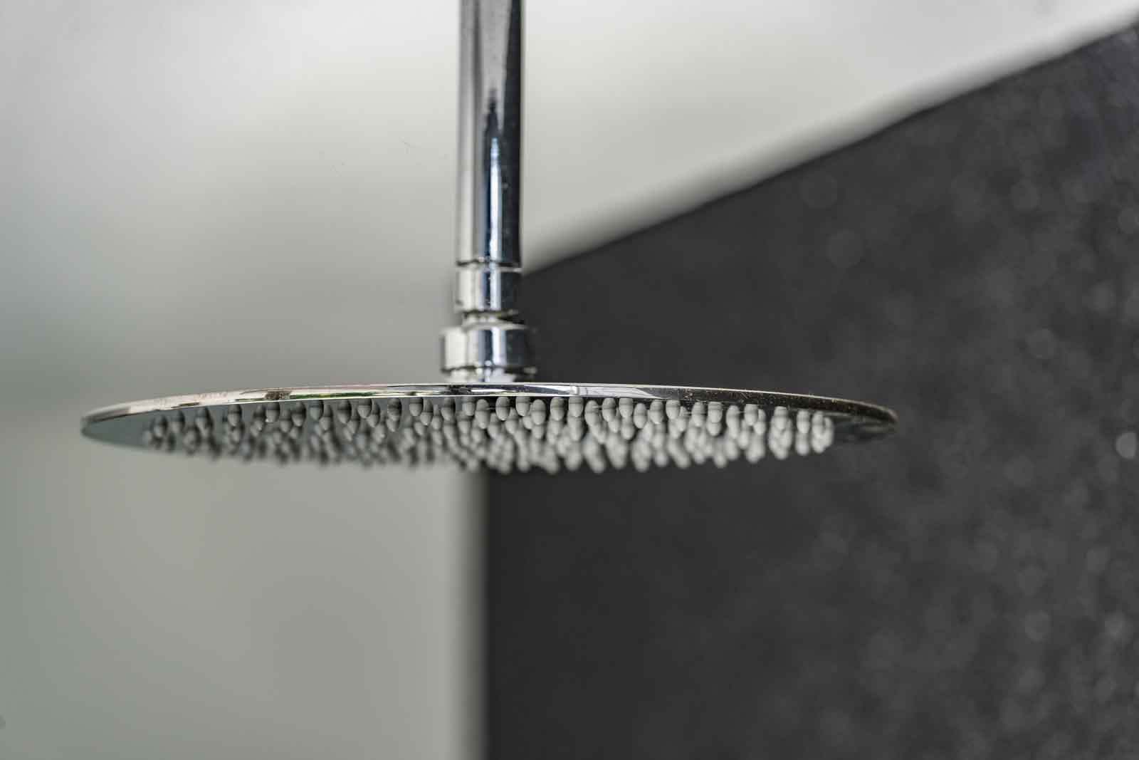 Duschkopf, Flach, Regendusche, Rund