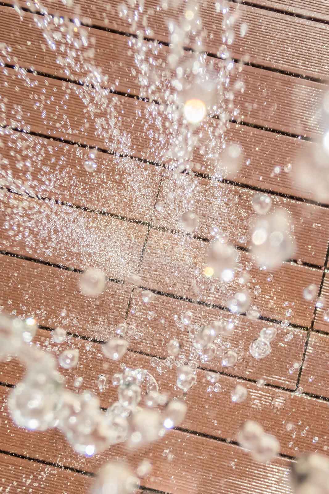 Aussen, Dusche, Shower, Terrasse, Tropfen, Wpc