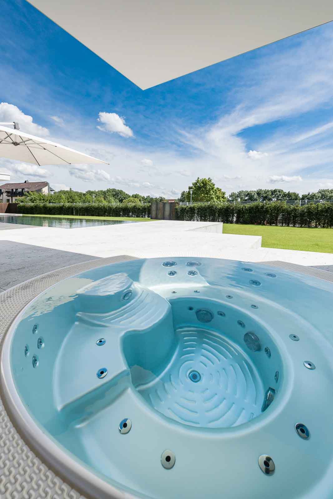 Eingebaut, Fertigwhirlpool, Massageduesen