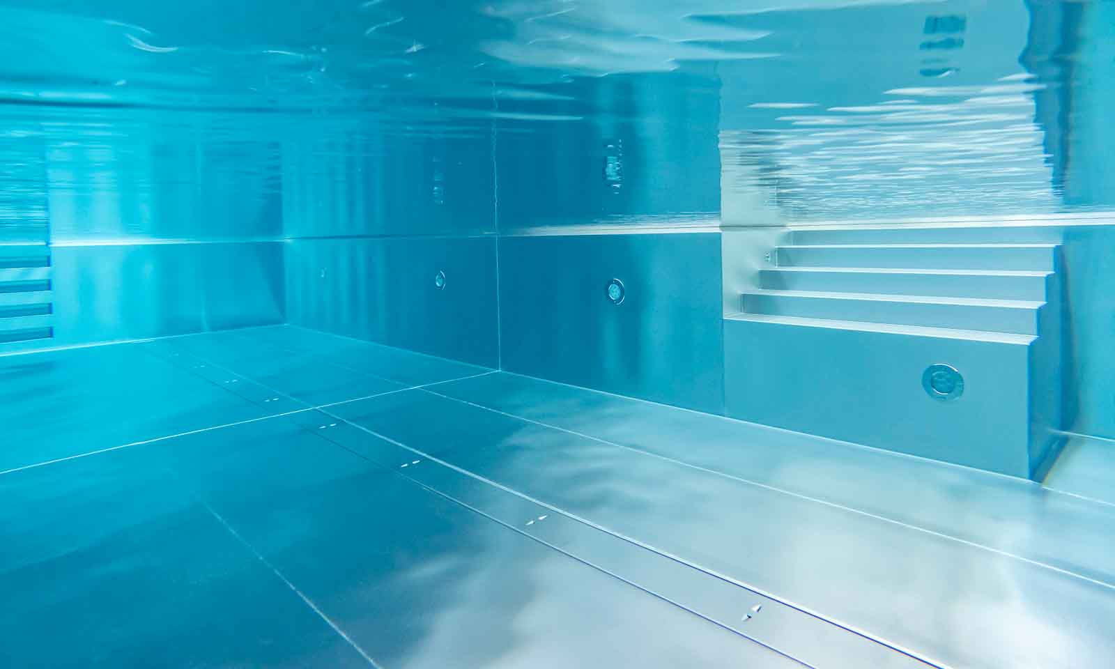 Menu, Pools, Edelstahl