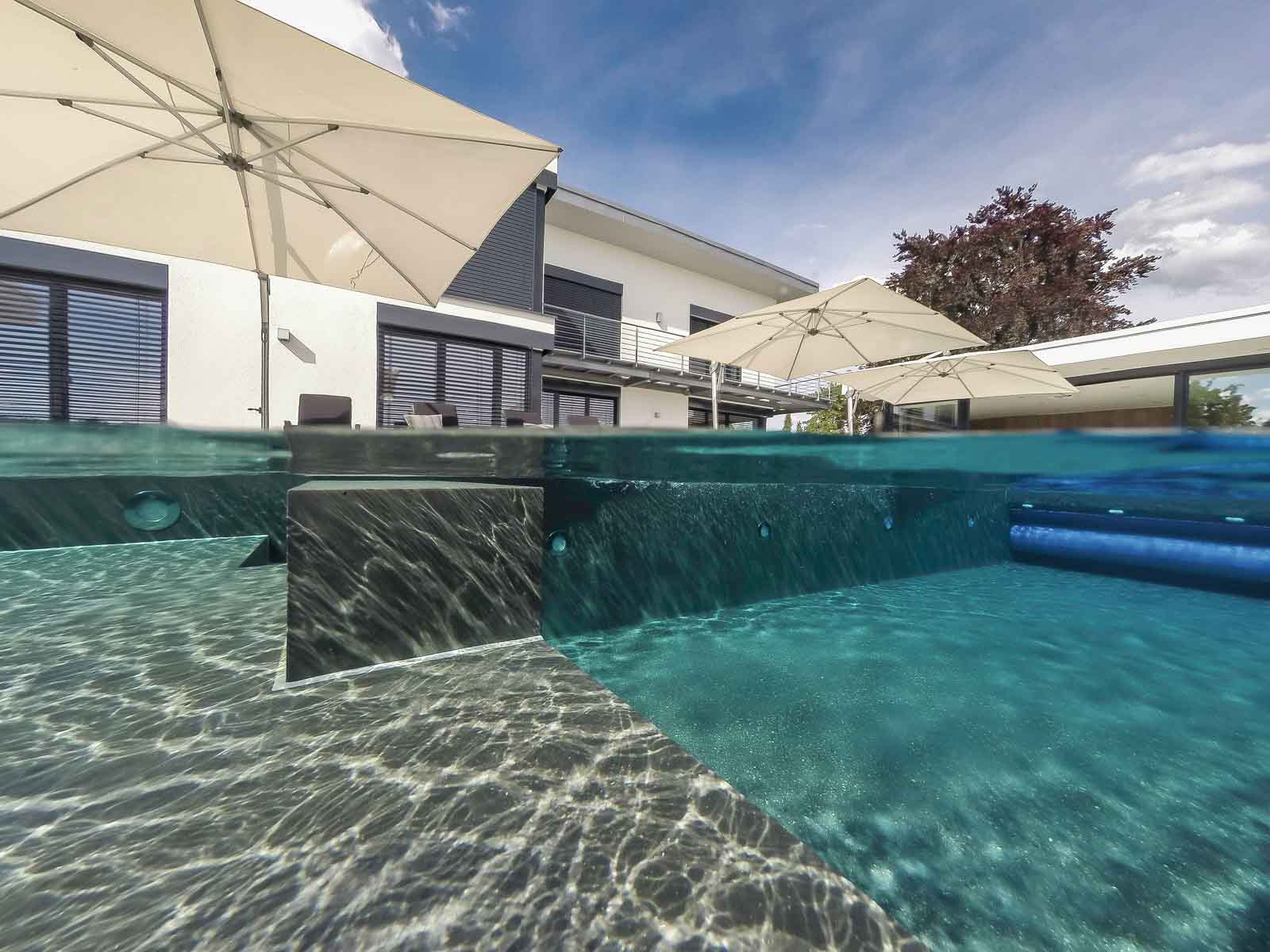 Bergsee, Dunkel, Effekt, Pool, Unterwasser