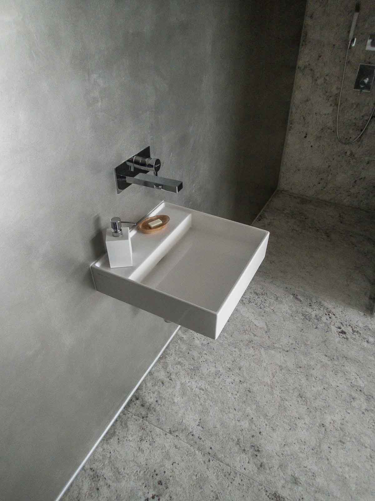 Rechteck, Wandarmatur, Waschbecken