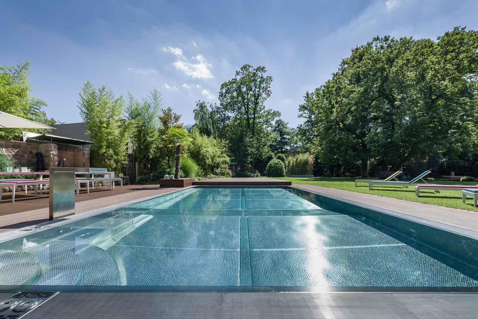 Edelstahlbecken, Outdoor, Terrasse