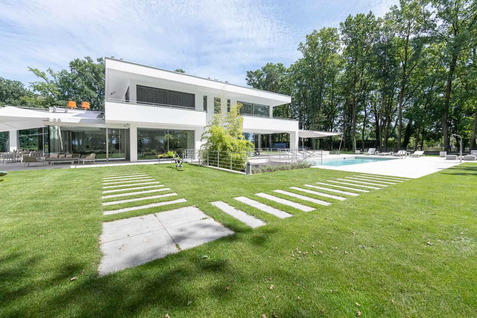 Garten, Modern, Pool, Villa