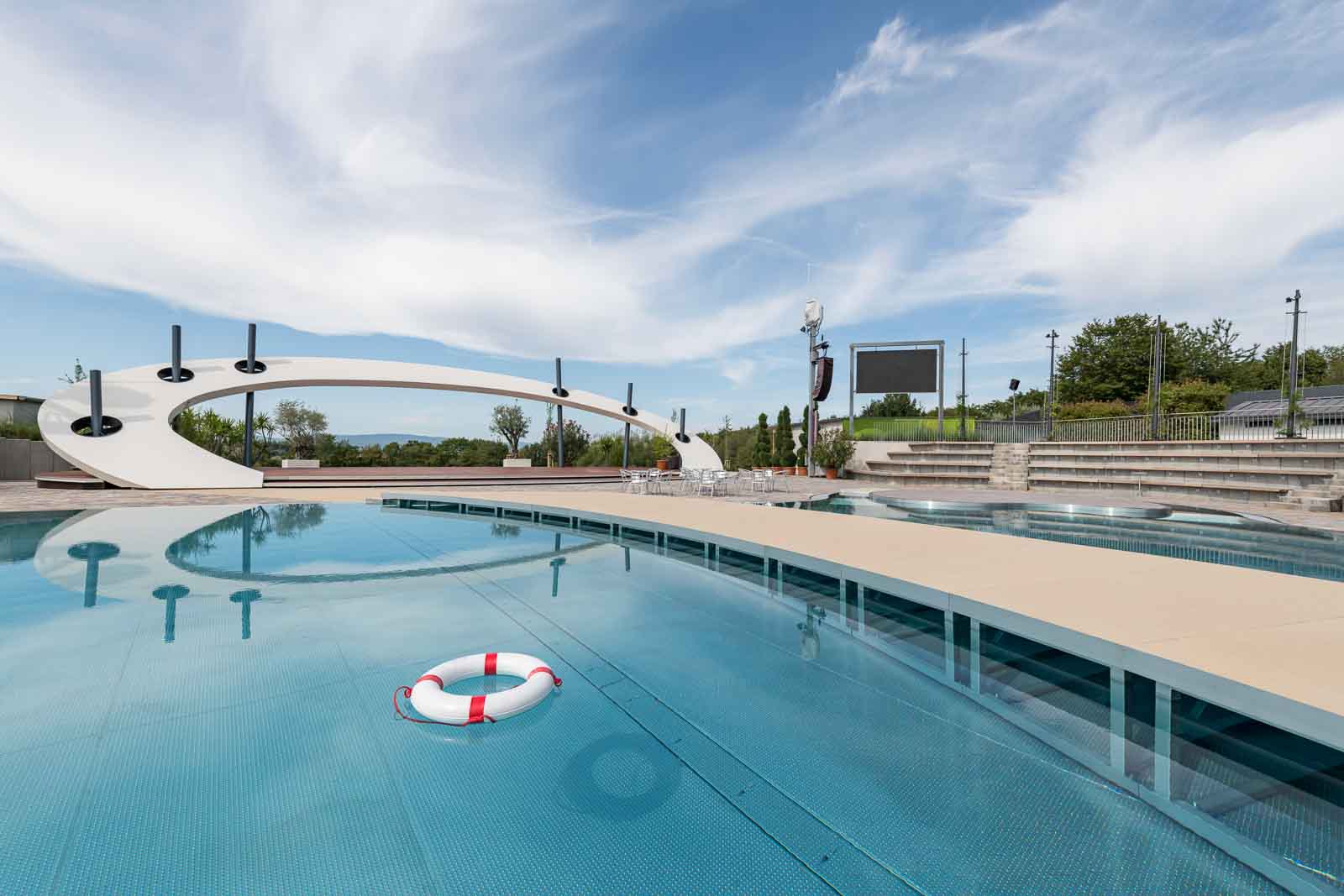 Fernsehgarten, Pool, Rettungsring, Zdf