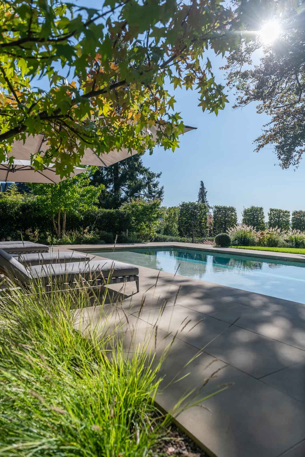 Freibad, Sommer, Sonne