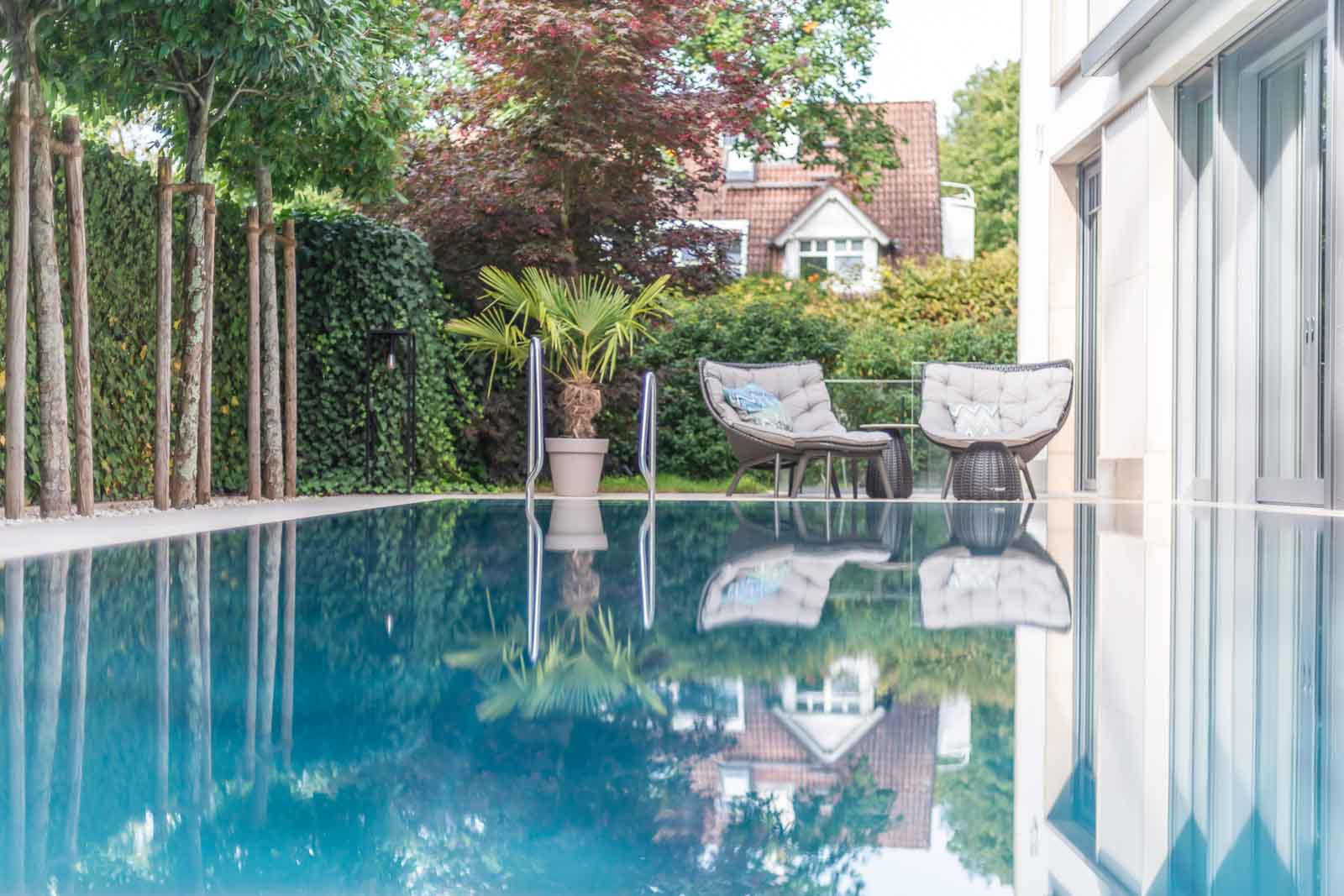 Gartenschwimmingpool, Sessel