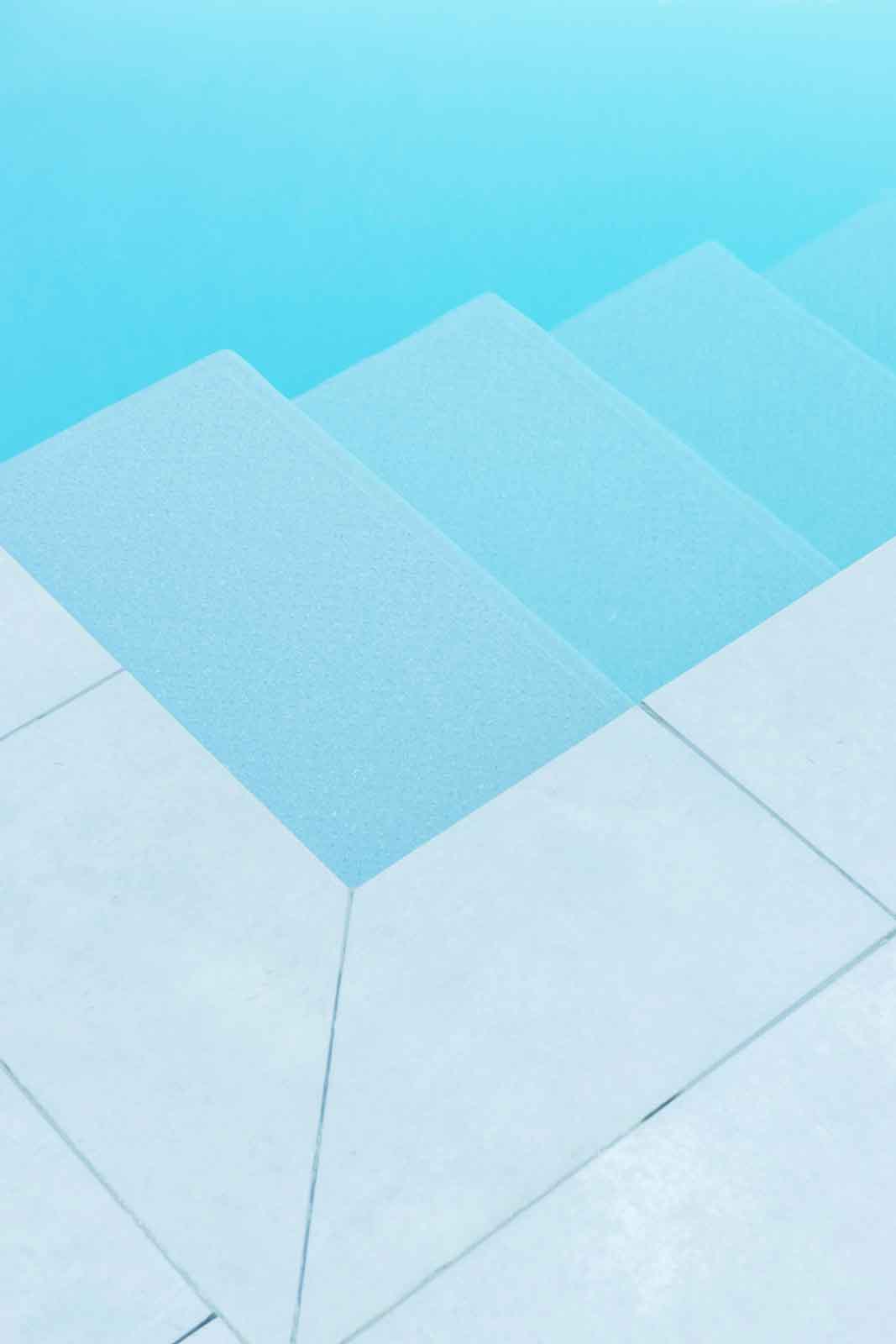 Eckdetail, Fliesen, Pool