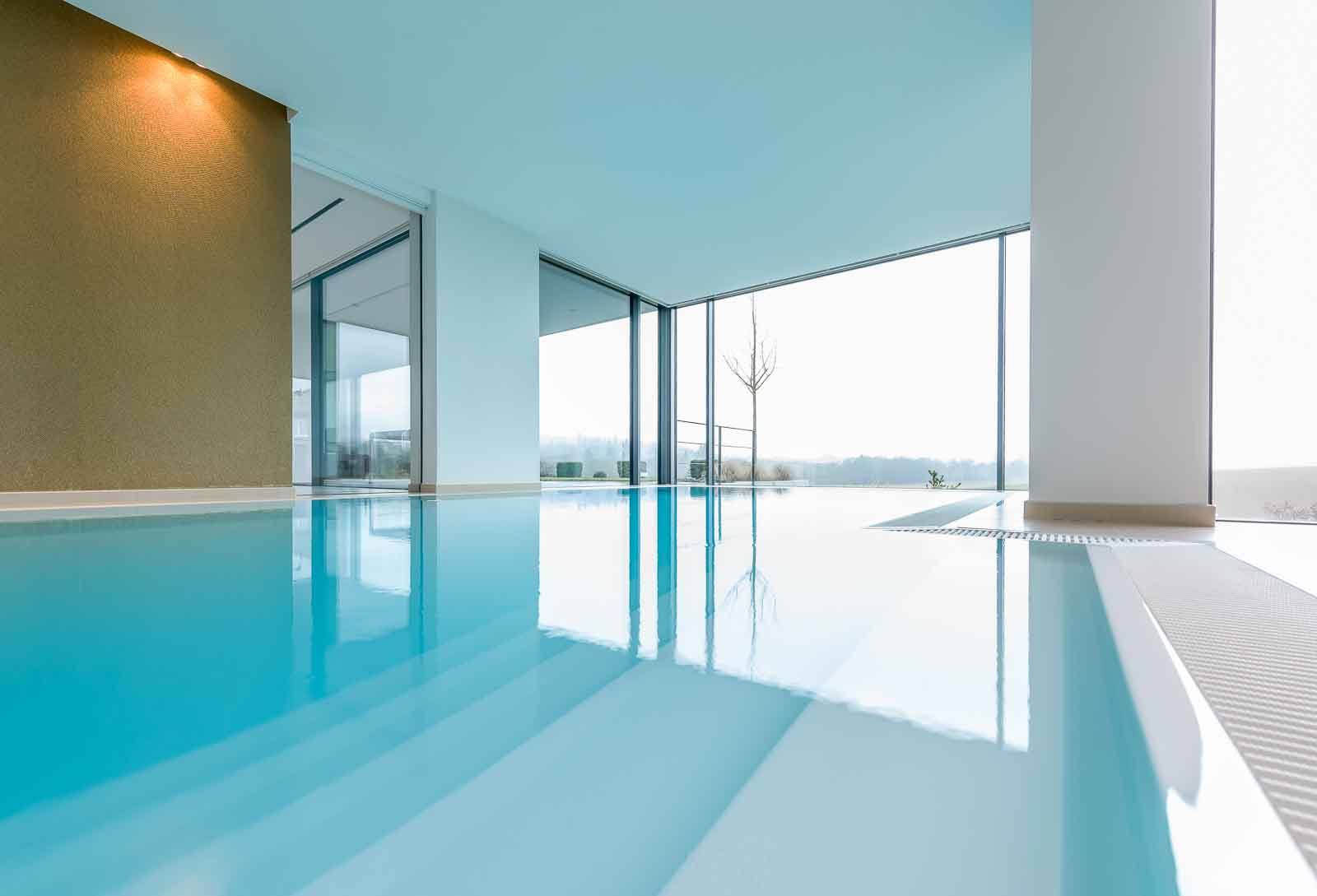 Aussicht, Indoor, Infinitygefuehl, Pool