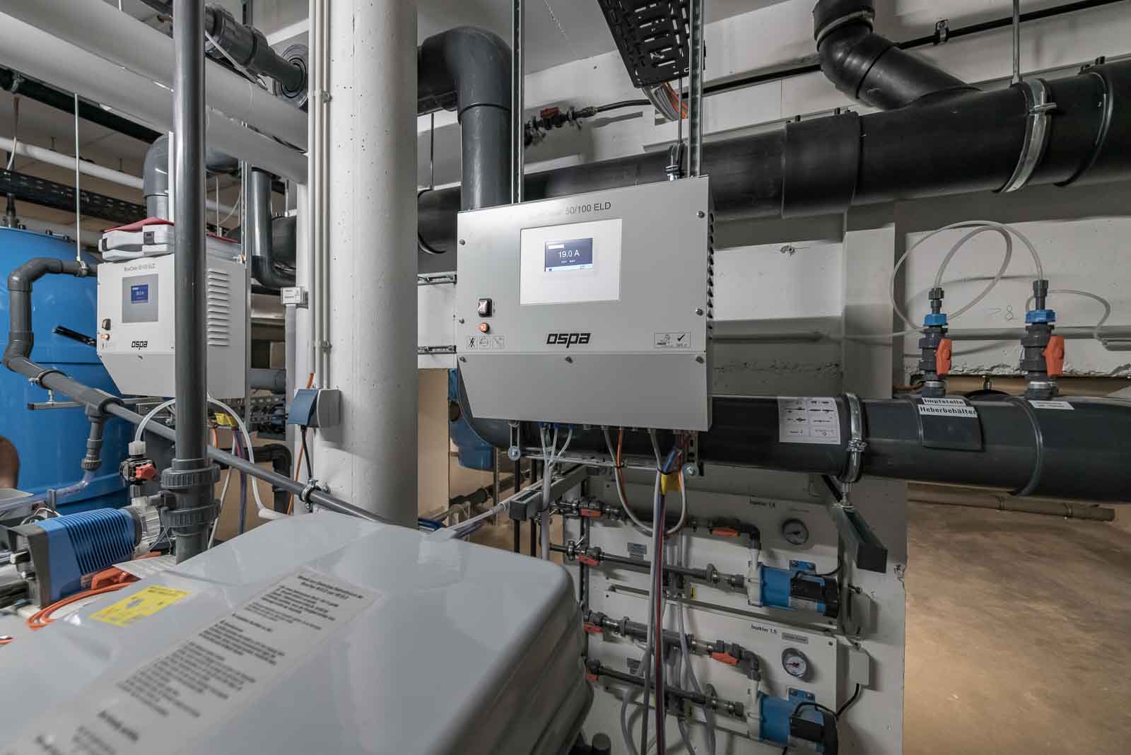 Blueclear, Ospa, Steuergeraet
