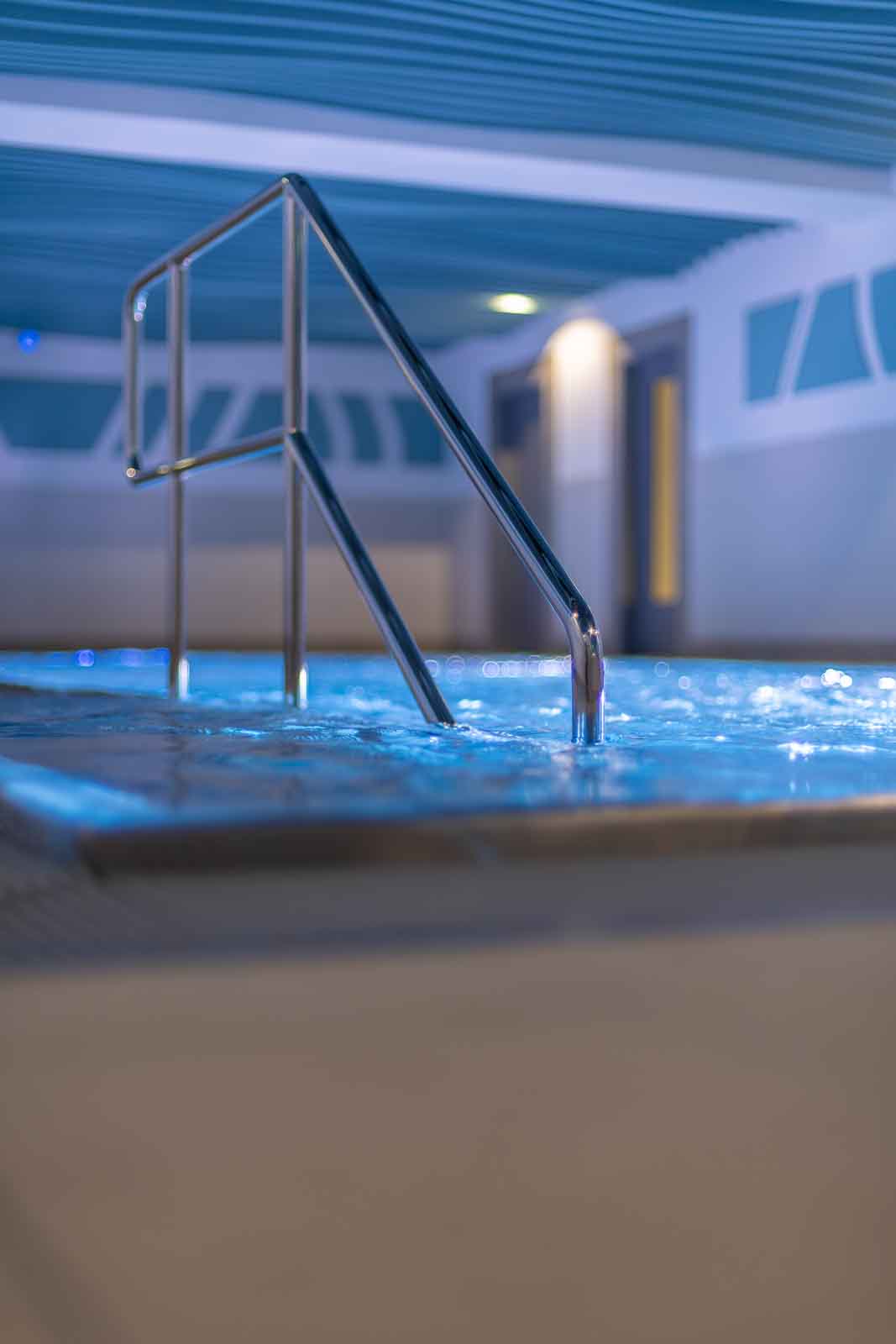 Handlauf, Pool, Treppe