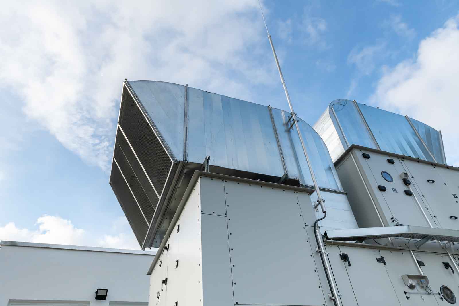 Geblaese, Lueftung, Traglufthalle